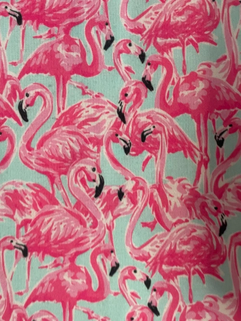 Simply Southern Pink Flamingo Print Sleeveless Mini Dress - Picture 7 of 7